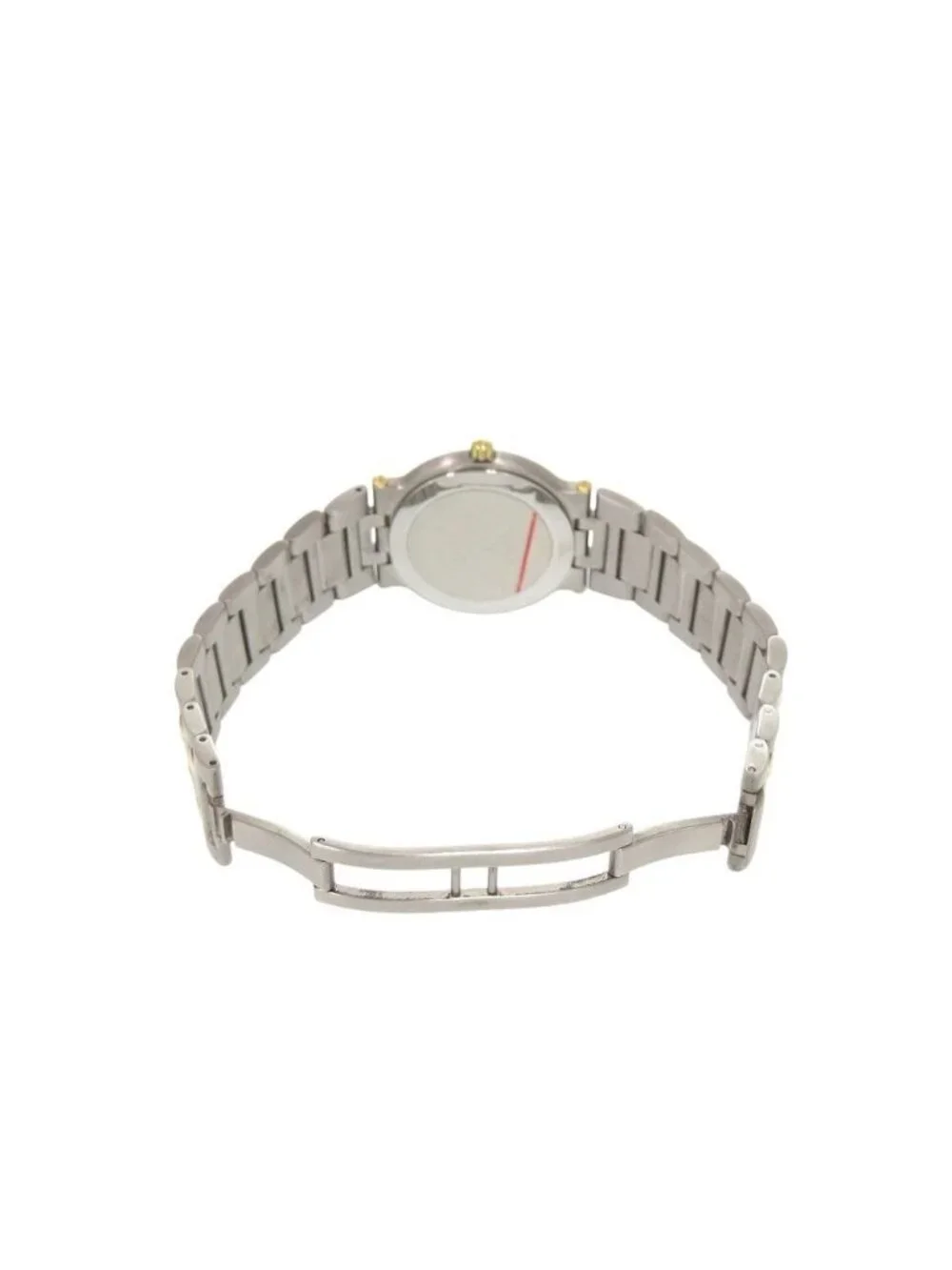 Gucci SS Ivory Gold Silver Quartz Watch